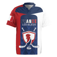 Custom France Hockey Rugby Jersey Les Bleus Go Champions