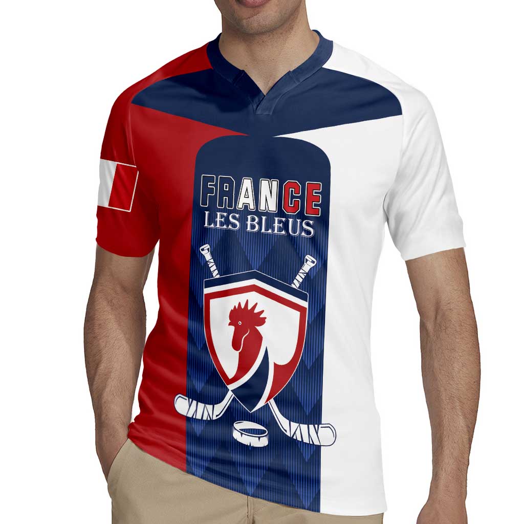 Custom France Hockey Rugby Jersey Les Bleus Go Champions