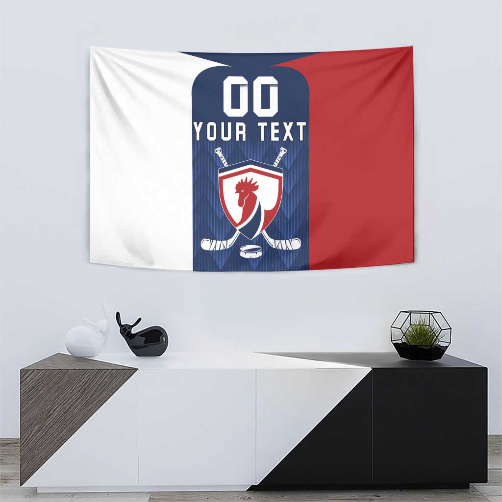 Custom France Hockey Tapestry Les Bleus Go Champions