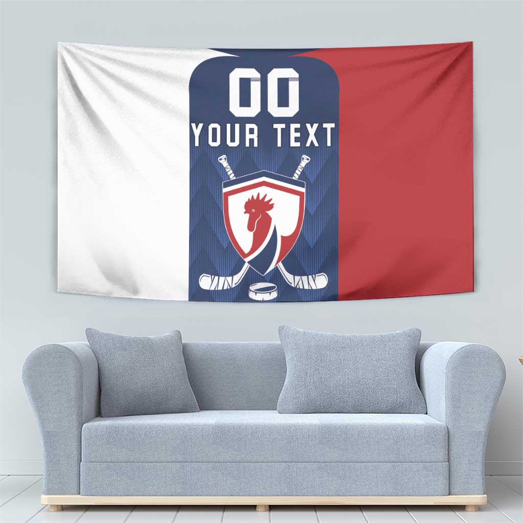 Custom France Hockey Tapestry Les Bleus Go Champions