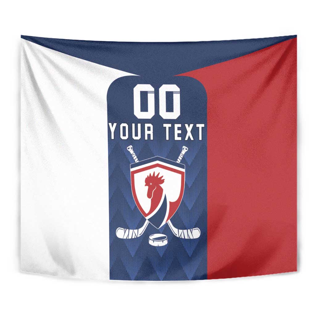 Custom France Hockey Tapestry Les Bleus Go Champions