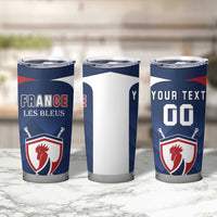 Custom France Hockey Tumbler Cup Les Bleus Go Champions