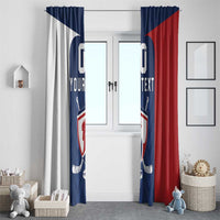 Custom France Hockey Window Curtain Les Bleus Go Champions