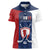 Custom France Hockey Women Polo Shirt Les Bleus Go Champions