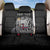 Personalized Viking Faroe Islands Back Car Seat Cover Valhalla Viking Pattern