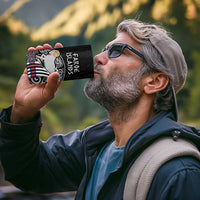 Personalized Viking Faroe Islands 4 in 1 Can Cooler Tumbler Valhalla Viking Pattern