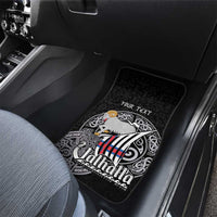 Personalized Viking Faroe Islands Car Mats Valhalla Viking Pattern