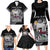 Personalized Viking Faroe Islands Family Matching Long Sleeve Bodycon Dress and Hawaiian Shirt Valhalla Viking Pattern