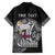 Personalized Viking Faroe Islands Family Matching Long Sleeve Bodycon Dress and Hawaiian Shirt Valhalla Viking Pattern
