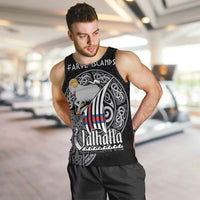 Personalized Viking Faroe Islands Men Tank Top Valhalla Viking Pattern