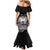 Personalized Viking Faroe Islands Mermaid Dress Valhalla Viking Pattern