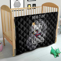 Personalized Viking Faroe Islands Quilt Valhalla Viking Pattern