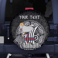 Personalized Viking Faroe Islands Spare Tire Cover Valhalla Viking Pattern
