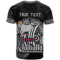 Personalized Viking Faroe Islands T Shirt Valhalla Viking Pattern