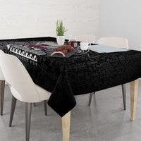 Personalized Viking Faroe Islands Tablecloth Valhalla Viking Pattern