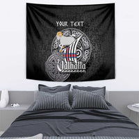 Personalized Viking Faroe Islands Tapestry Valhalla Viking Pattern