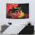 Personalized North Macedonia Republic Day Tapestry Ilinden Monument Red Poppy