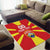 Personalized North Macedonia Area Rug Flag Style