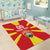 Personalized North Macedonia Area Rug Flag Style