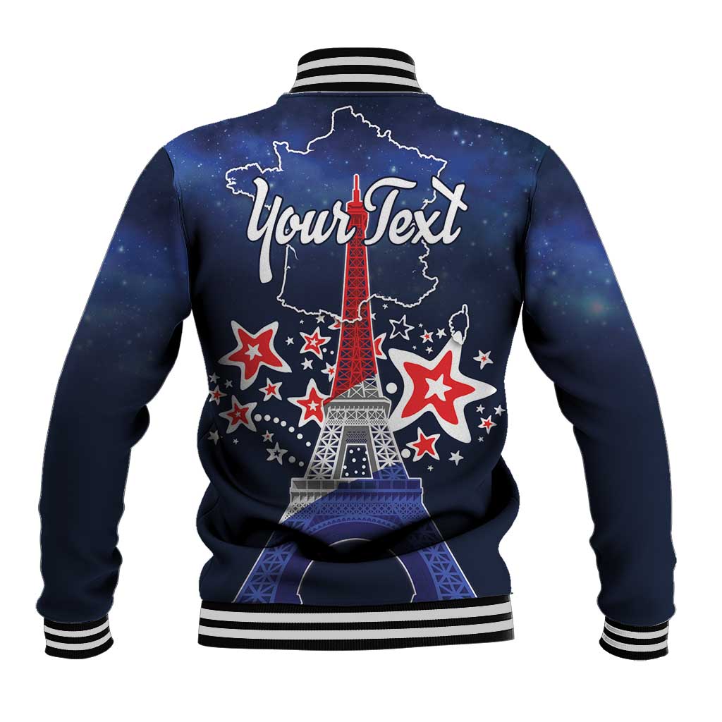 Personalized Happy Bastille Day Baseball Jacket Vive la France!