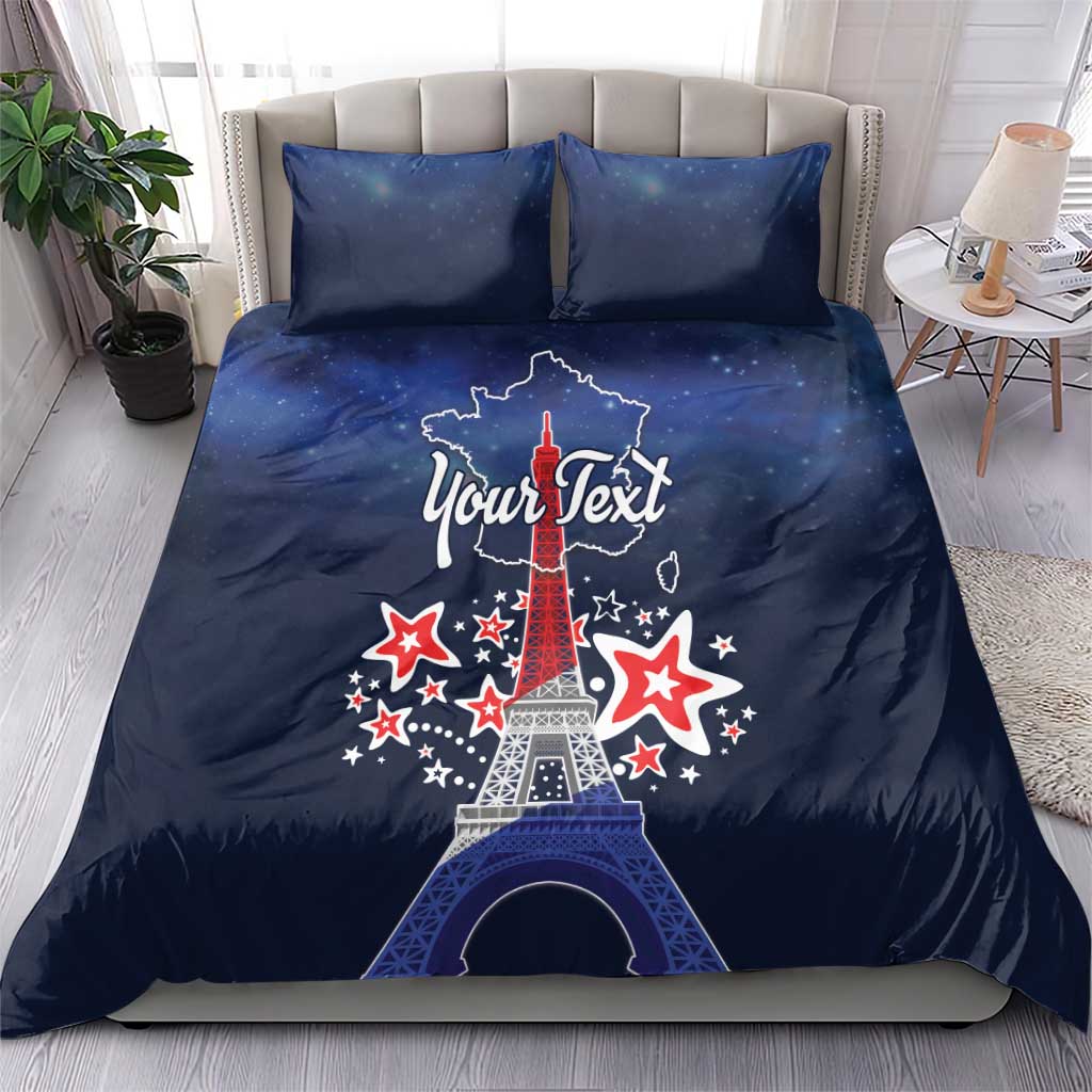 Personalized Happy Bastille Day Bedding Set Vive la France!