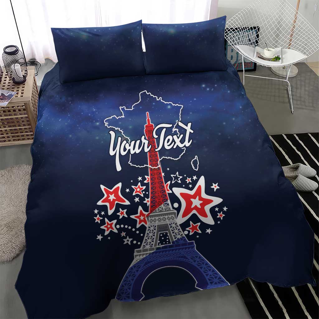 Personalized Happy Bastille Day Bedding Set Vive la France!