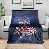 Personalized Happy Bastille Day Blanket Vive la France!