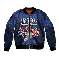Personalized Happy Bastille Day Bomber Jacket Vive la France!