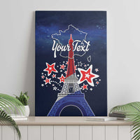 Personalized Happy Bastille Day Canvas Wall Art Vive la France!