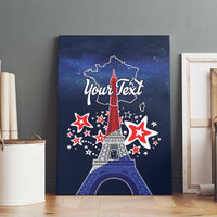Personalized Happy Bastille Day Canvas Wall Art Vive la France!
