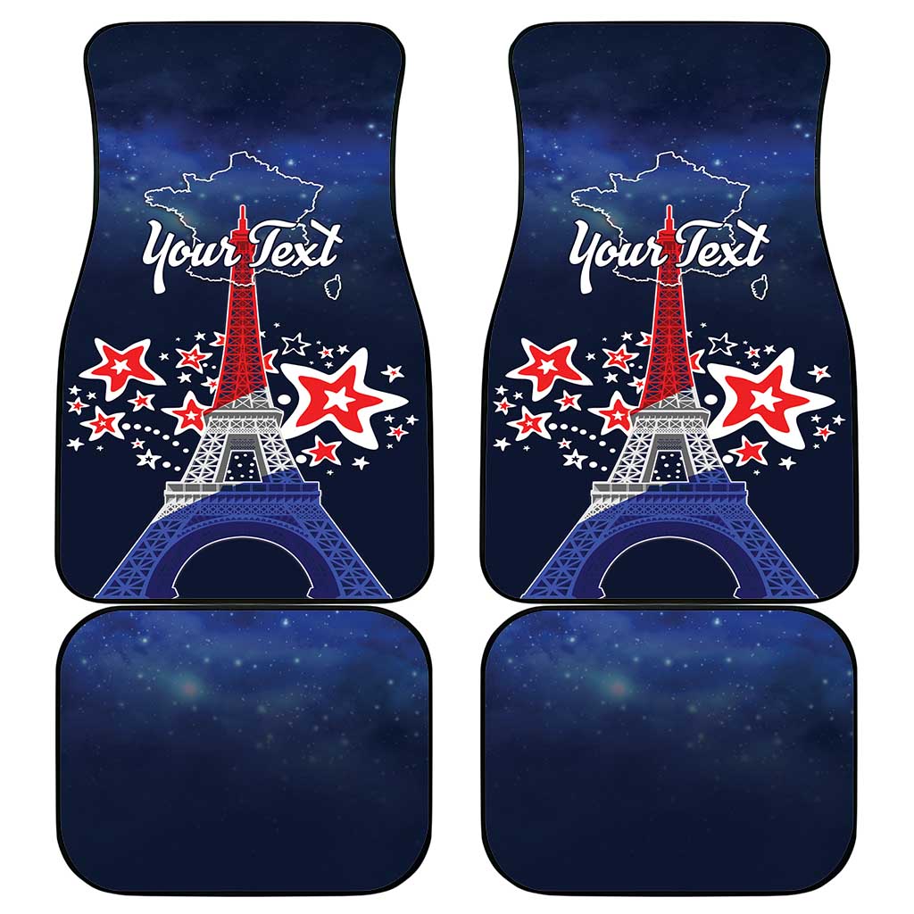 Personalized Happy Bastille Day Car Mats Vive la France!