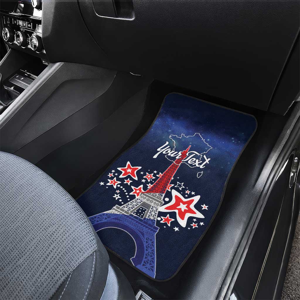 Personalized Happy Bastille Day Car Mats Vive la France!