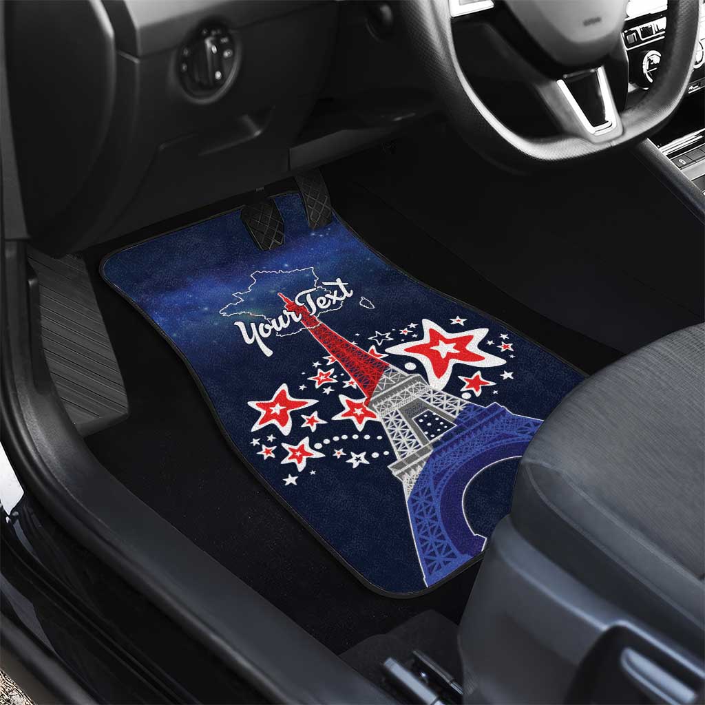 Personalized Happy Bastille Day Car Mats Vive la France!