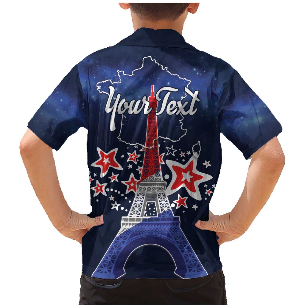 Personalized Happy Bastille Day Family Matching Mermaid Dress and Hawaiian Shirt Vive la France!