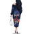 Personalized Happy Bastille Day Family Matching Off The Shoulder Long Sleeve Dress and Hawaiian Shirt Vive la France!