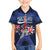 Personalized Happy Bastille Day Family Matching Off The Shoulder Long Sleeve Dress and Hawaiian Shirt Vive la France!