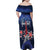 Personalized Happy Bastille Day Family Matching Off Shoulder Maxi Dress and Hawaiian Shirt Vive la France!