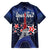 Personalized Happy Bastille Day Family Matching Short Sleeve Bodycon Dress and Hawaiian Shirt Vive la France!