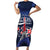 Personalized Happy Bastille Day Family Matching Short Sleeve Bodycon Dress and Hawaiian Shirt Vive la France!