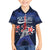 Personalized Happy Bastille Day Family Matching Short Sleeve Bodycon Dress and Hawaiian Shirt Vive la France!