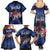 Personalized Happy Bastille Day Family Matching Summer Maxi Dress and Hawaiian Shirt Vive la France!