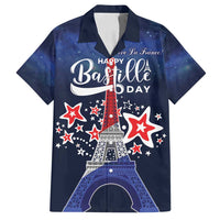 Personalized Happy Bastille Day Family Matching Summer Maxi Dress and Hawaiian Shirt Vive la France!