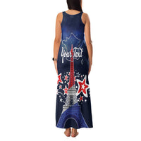 Personalized Happy Bastille Day Family Matching Tank Maxi Dress and Hawaiian Shirt Vive la France!