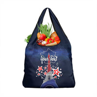 Personalized Happy Bastille Day Grocery Bag Vive la France!