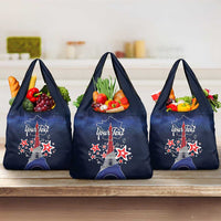Personalized Happy Bastille Day Grocery Bag Vive la France!