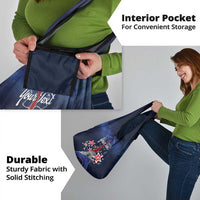 Personalized Happy Bastille Day Grocery Bag Vive la France!