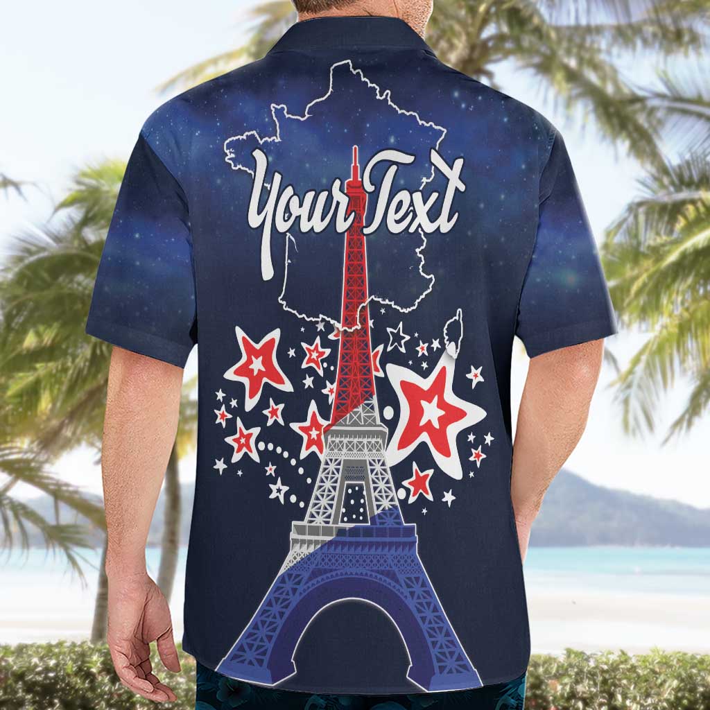Personalized Happy Bastille Day Hawaiian Shirt Vive la France!