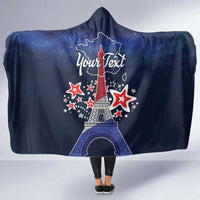 Personalized Happy Bastille Day Hooded Blanket Vive la France!