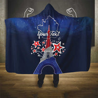 Personalized Happy Bastille Day Hooded Blanket Vive la France!