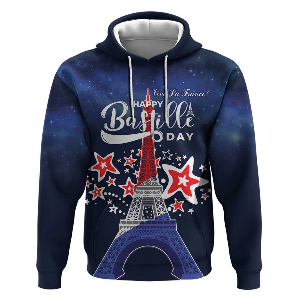 Personalized Happy Bastille Day Hoodie Vive la France!